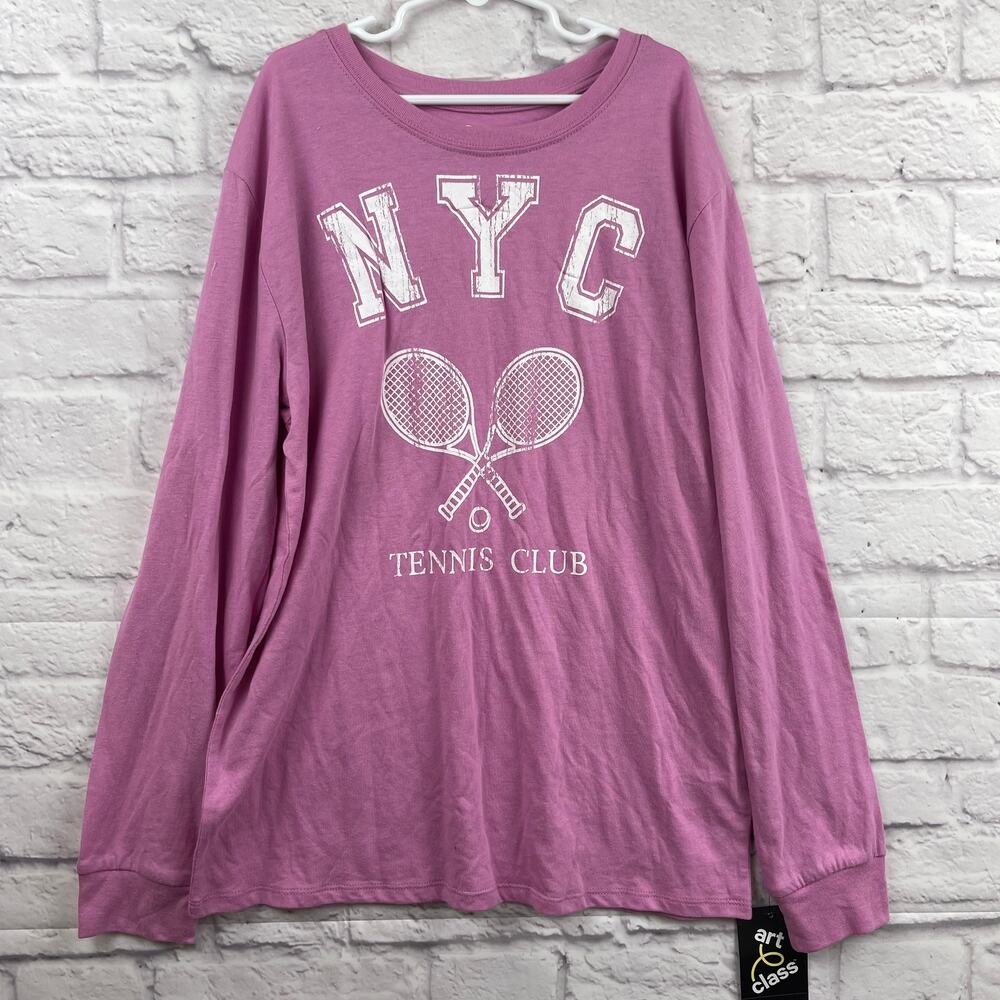 K0074 Art Class Graphic Long Sleeve T-Shirt size L (10/12)
